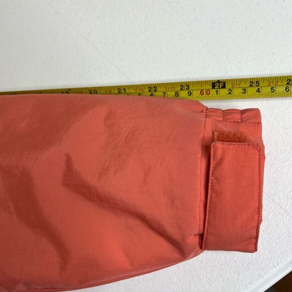10,000 Ft Above Sea Level Destination Jacket Orange Fleece Lined Women Medium - Picture 15 of 16